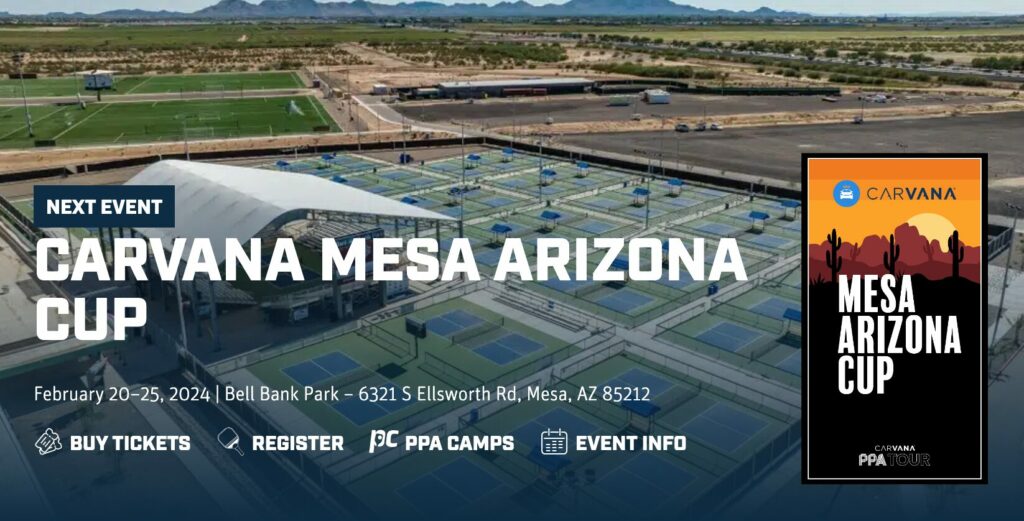 Pro Pickleball Mesa Arizona Cup