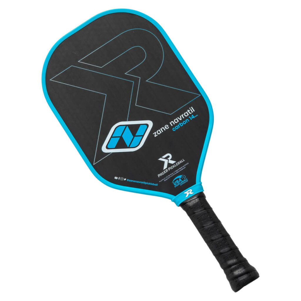 ProXR Zane Navratil Middleweight Carbon Fiber Pickleball Paddle (spin pickleball paddles)